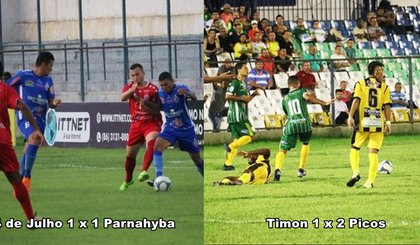 Resultados: 4 de Julho 1 x 1 Parnahyba; Timon 1 x 2 Picos (Foto: Felipe Soares/GloboEsporte.com) Resultados: 4 de Julho 1 x 1 Parnahyba; Timon 1 x 2 Picos (Foto: Felipe Soares/GloboEsporte.com)