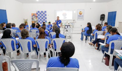 SAAE nas Escolas (Foto: Prefeitura de Oeiras/Divulgação)