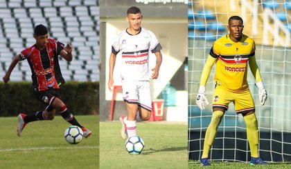 Três atletas da base do River-PI são integrados ao elenco profissional. (Foto: Reprodução) Três atletas da base do River-PI são integrados ao elenco profissional. (Foto: Reprodução)
