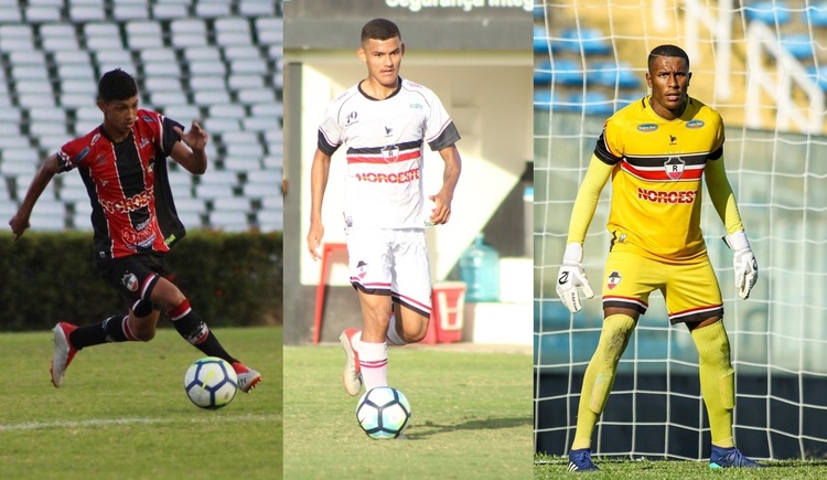 Três atletas da base do River-PI são integrados ao elenco profissional.