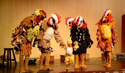 Espetáculo A Vida Íntima de uma Galinha. (Foto: Governo do Piauí)