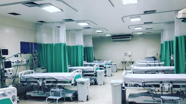 Novas UTIs do Hospital Regional Justino Luz.