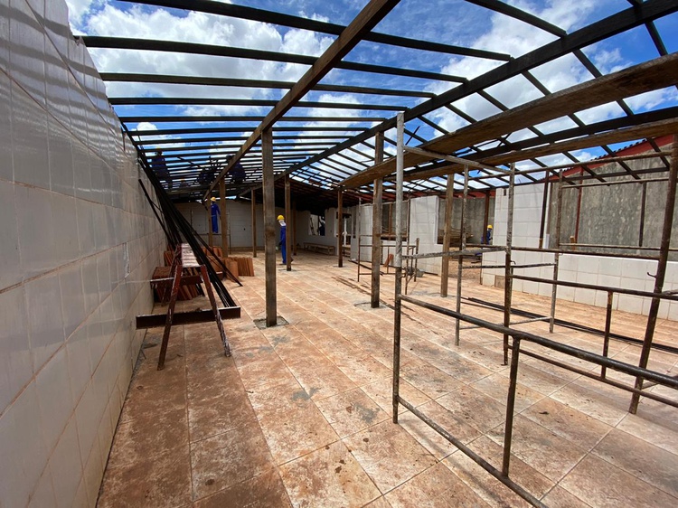 Obras do novo hospital de Picos (PI).