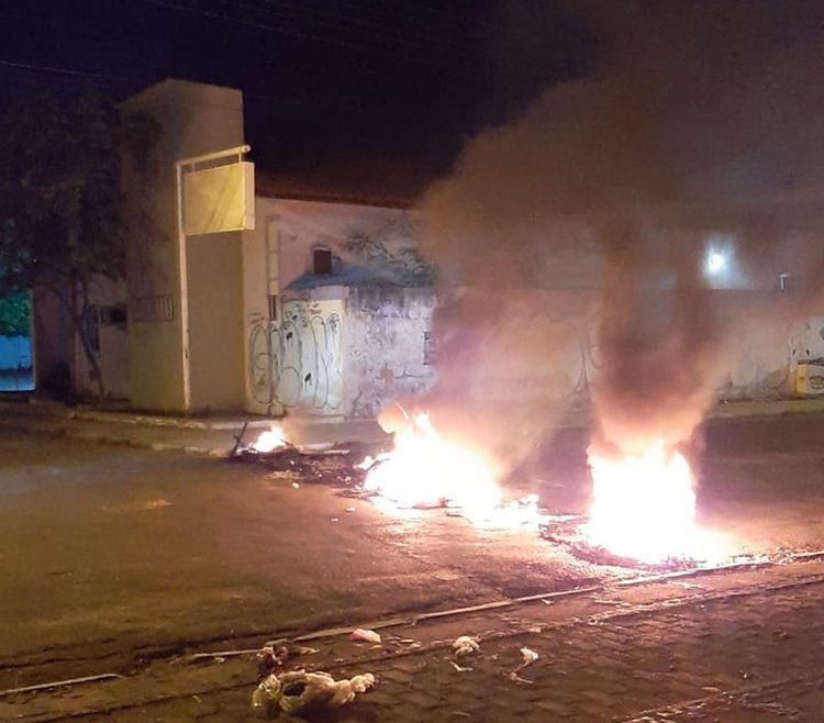 Protesto em Teresina.