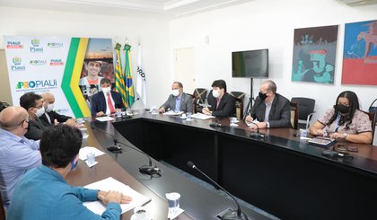 Reunião (Foto: Governo do Piauí)