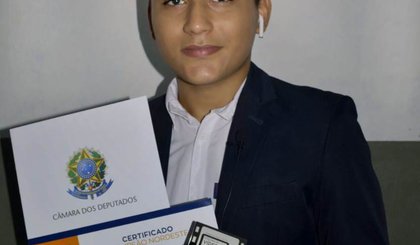 Estudante Carmo Santos (Foto: Governo do Piauí) Estudante Carmo Santos (Foto: Governo do Piauí)