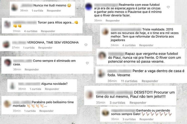Redes sociais River-PI