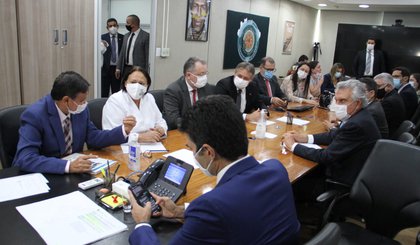 Reunião (Foto: Governo do Piauí)