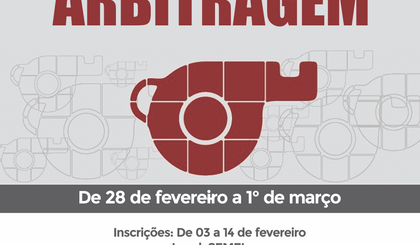 Curso de arbitragem (Foto: Prefeitura de Oeiras/Divulgação)
