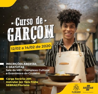 curso garçom
