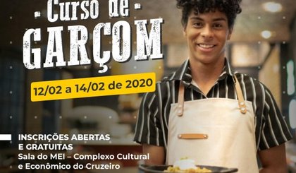 curso garçom (Foto: Prefeitura de Floriano/Divulgação)