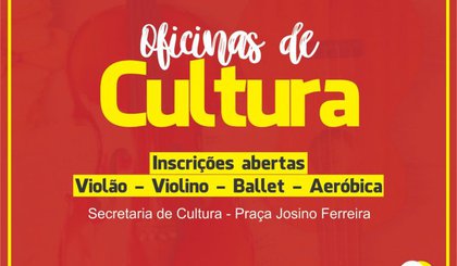 oficina de cultura (Foto: Prefeitura de Picos/Divulgação)