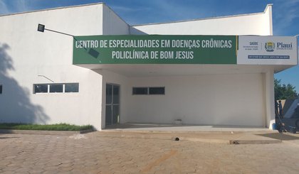 Policlínica Bom Jesus (Foto: Governo do Piauí/Divulgação)