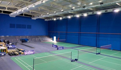 Centro de Treinamento de Badminton, em Teresina, Piauí. (Foto: Divulgação/PMT) Centro de Treinamento de Badminton, em Teresina, Piauí. (Foto: Divulgação/PMT)