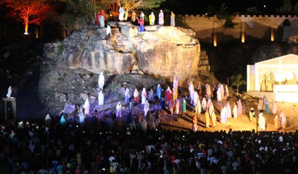 Espetáculo Paixão de Cristo é adiado em Floriano devido ao Covi-19. (Foto: Ellyo Teixeira/G1 PI) Espetáculo Paixão de Cristo é adiado em Floriano devido ao Covi-19. (Foto: Ellyo Teixeira/G1 PI)