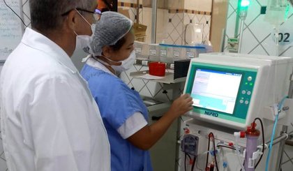 HGV recebe novas máquinas para realizar hemodiálise. (Foto: Governo do Piauí/Divulgação)