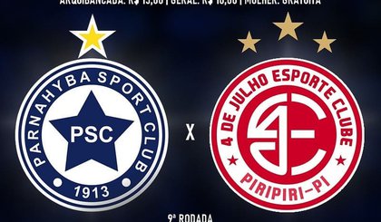 Ingressos (Foto: Divulgação/Parnahyba SC)