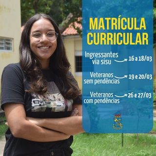 Uespi divulga datas para realização de matrículas circulares.
