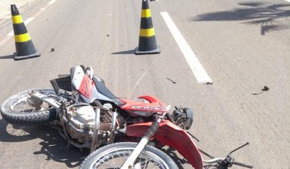 Acidente causa morte de motociclista em Floriano. (Foto: Divulgação)
