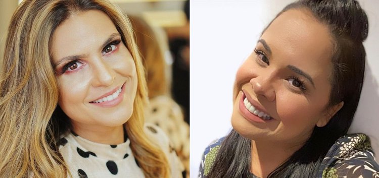 Aline Barros e Cassiane