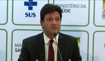 Ministro da Saúde, Luiz Henrique Mandetta. (Foto: G1.com) Ministro da Saúde, Luiz Henrique Mandetta. (Foto: G1.com)