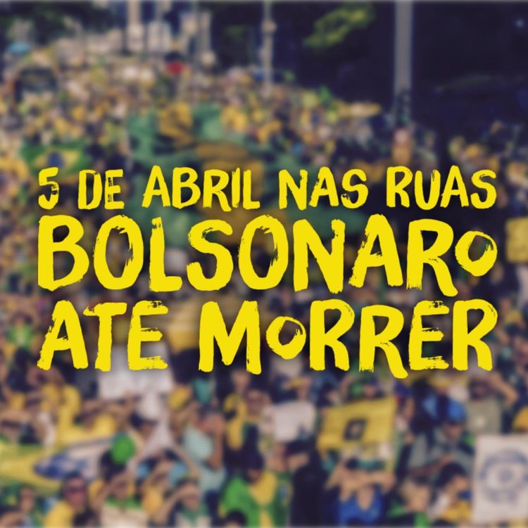 Nas Ruas 5 de Abril.