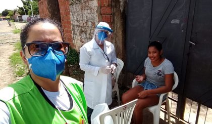 3ª etapa da pesquisa com testes rápidos (Foto: Governo do Piauí/Divulgação)