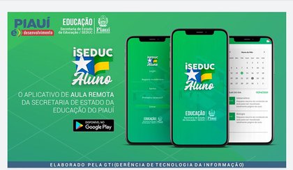 Aplicativo da Seduc. (Foto: Reprodução Cidade Verde)