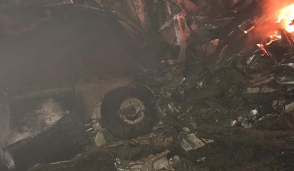 Avião cai durante voo do Ceará para o Piauí. (Foto: Arquivo Pessoal)