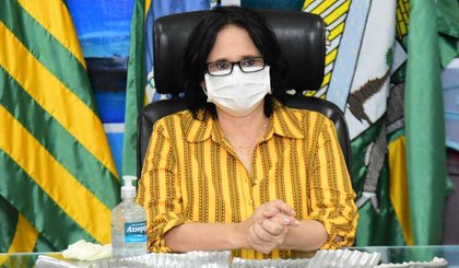 Damares Alves, ministra da Mulher, da Família e dos Direitos Humanos. (Foto: Prefeitura de Floriano/Divulgação)