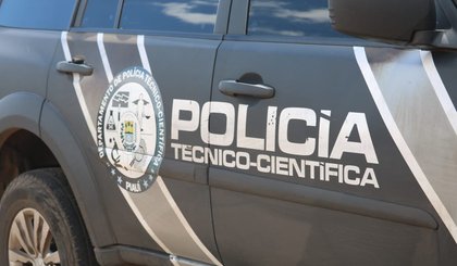 Polícia Técnico Científica (Foto: Andrê Nascimento/G1 PI)