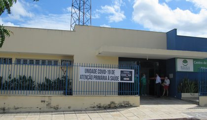 Unidade Covid-19 de Atenção Primária à Saúde (Foto: Prefeitura de Oeiras/Divulgação)