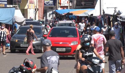 comércio Picos (Foto: Reprodução/TV Clube)