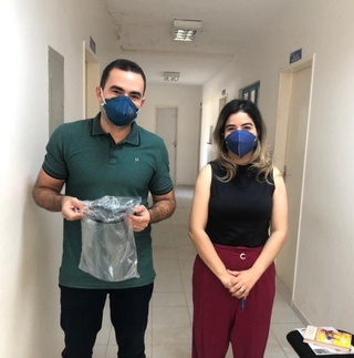 Doação de máscaras