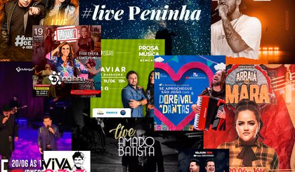 Lives da Semana (Foto: Montagem/Hora da Live)