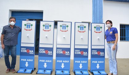 Totem (Foto: Prefeitura de Oeiras/Divulgação)