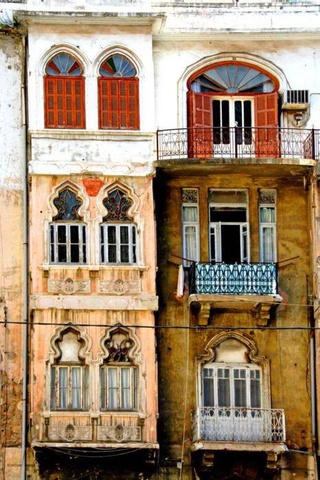 Sobrado da cidade de Beirute. Beirute.