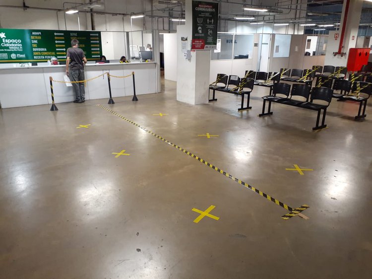 Espaços da Cidadania retornam atendimentos.