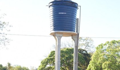 Sistema de abastecimento de água da comunidade Morrinhos, em Floriano. (Foto: Prefeitura de Floriano)