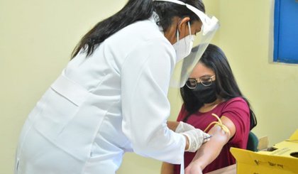 Testagem em massa é realizada pela Prefeitura de Floriano. (Foto: Prefeitura de Floriano)