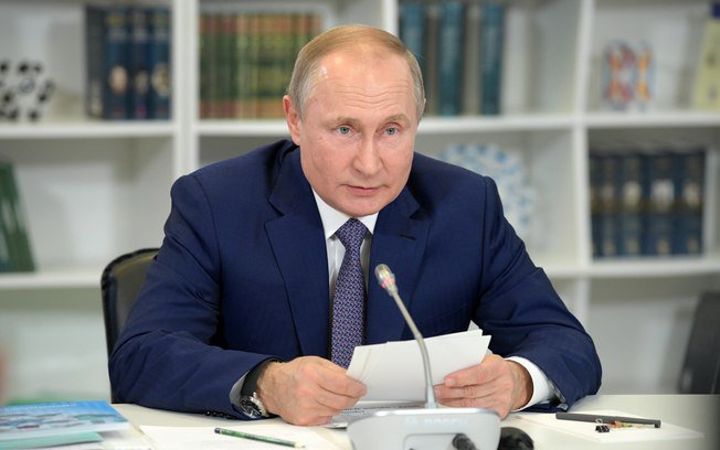 Vladimir Putin, presidente da Rússia.