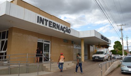 Hospital Regional de Bom Jesus (Foto: João Vitor/Portal B1)