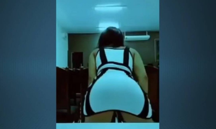 Vídeo com jovem dançando funk viralizou no fim de semana.
