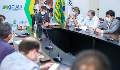 Reunião (Foto: Governo do Piauí)