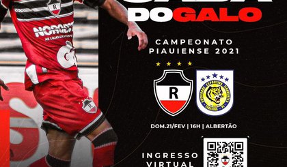 Ingresso virtual (Foto: Divulgação/River-PI) Ingresso virtual (Foto: Divulgação/River-PI)
