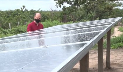 placa solar (Foto: TV Clube)