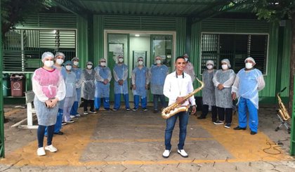 Saxofonista (Foto: Governo do Piauí)
