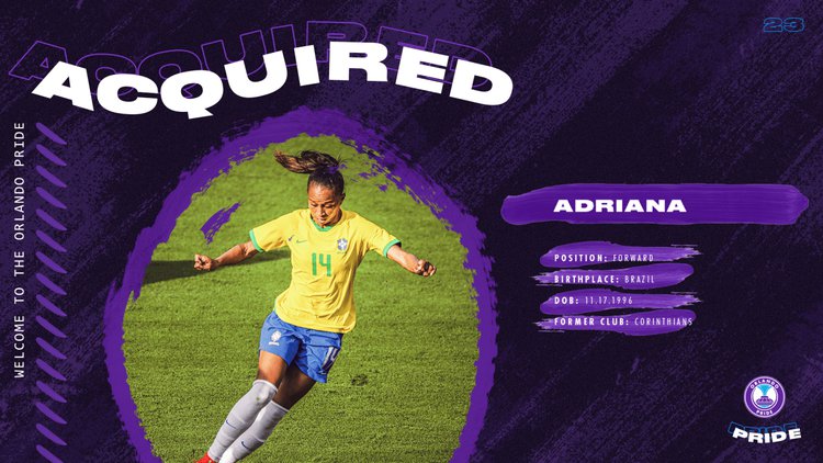 Adriana Silva é acerta com Orlando Pride dos EUA.