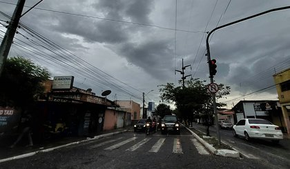 Alerta de chuvas intensas no Piauí. (Foto: Jade Araujo / Portal A10+)