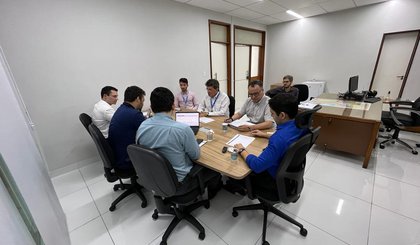 DER e Caixa firmam convênios para execução de obras no estado. (Foto: Ascom DER)